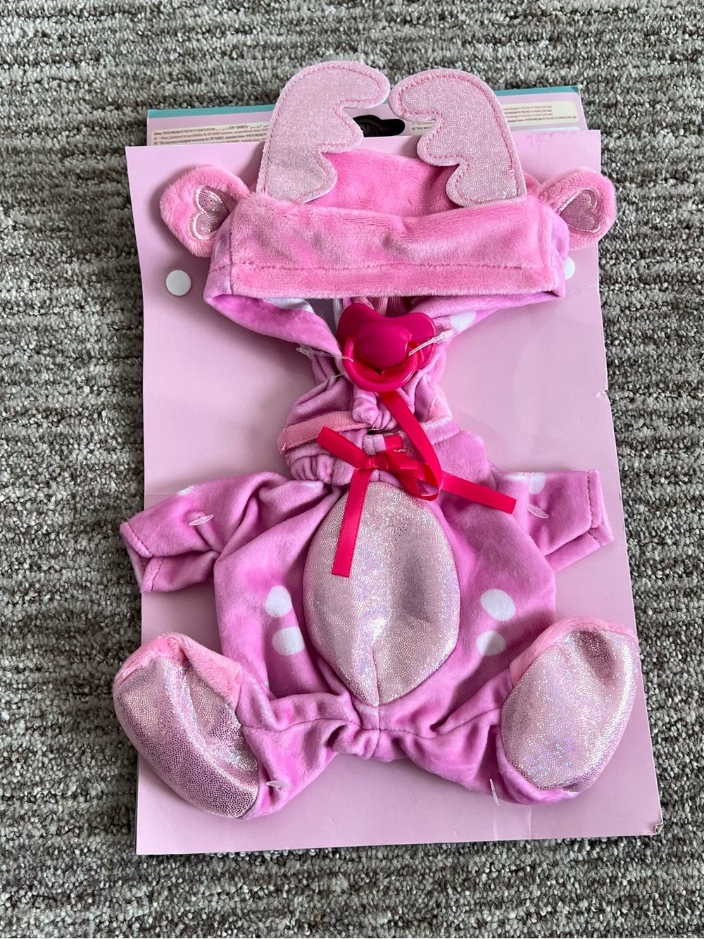 NWT Cry Babies Fantasy Reindeer Outfit